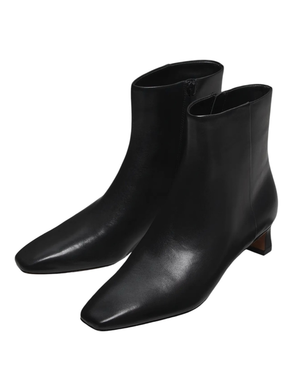 NWT Vince Harlan Black Leather Ankle Boot Size 7
